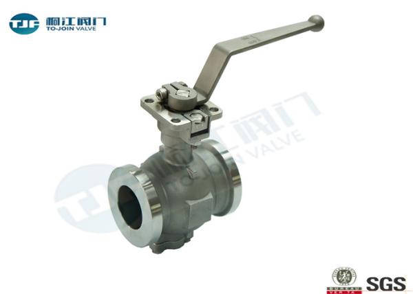 V Port Segmented Industrial Ball Valve Alloy Steel Made For Corrosive Media