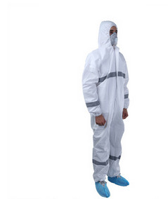 Breathable SMS Disposable Protective Coveralls Disposable Dental Gowns
