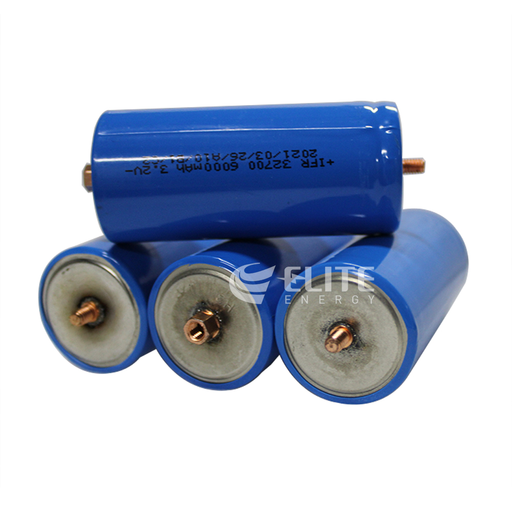 Цилиндрический цикл клетки батареи LiFePO4 19.2Wh 3.2V 6Ah 32700 глубокий
