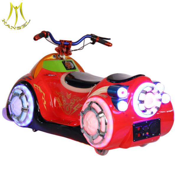 Hansel kids battery powered motorbike amusement rides 12v ride on motorbike outdoor