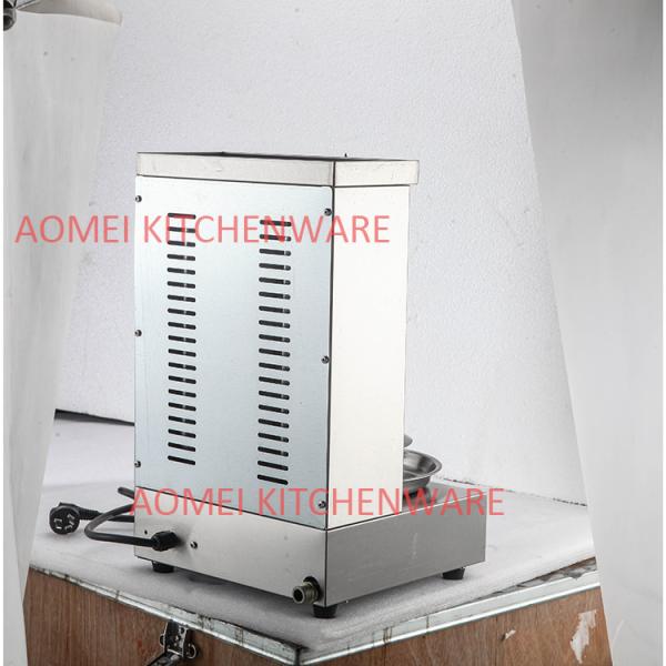 Grado automático automático Shawarma Grill Doner Kebab máquina para hoteles y restaurantes