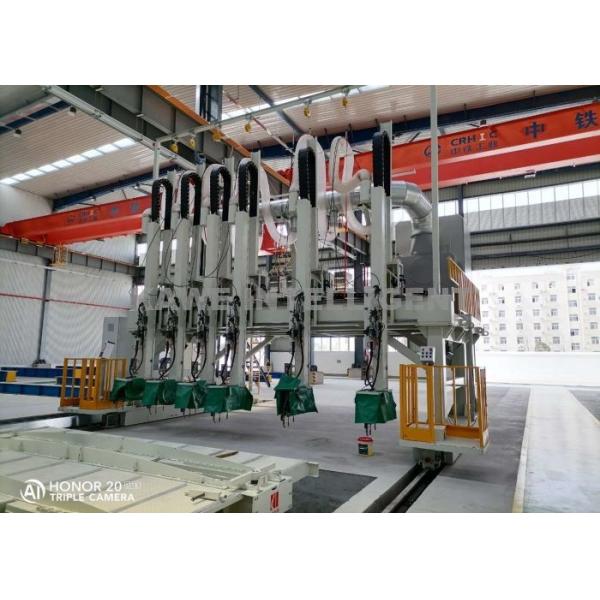 Envergure 8000mm de rail du pont U Rib Multi Electrode Welding Machine