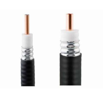 Coupling Leaky Feeder Cable For Metro Stations , 1-5 / 8 Inches Helix Copper Tube Radiating Cable