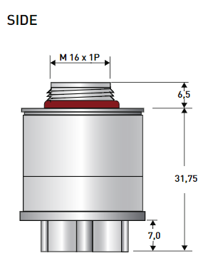 City INQOX NV8 NV9 Oxygen Sensor O2 Cell For Comen Медицинское устройство Части больничного оборудования