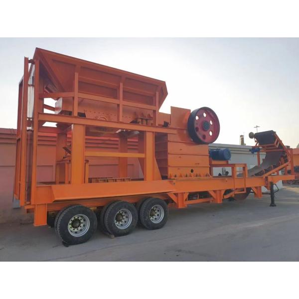 Mobile Jaw Crusher Plant YD938E69 Markets Limestone Granite Basalt for Global Buyers