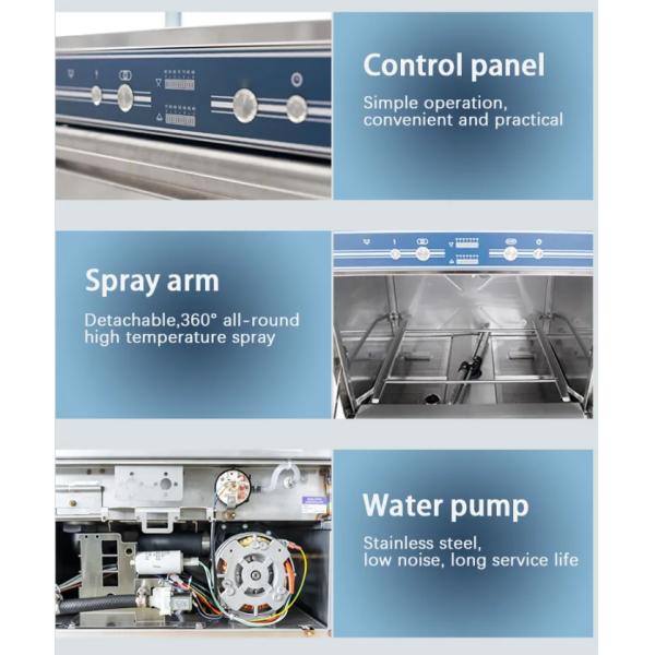 OEM Commercial Undercounter Dishwasher Multifunctional Countertop Dishwasher CE