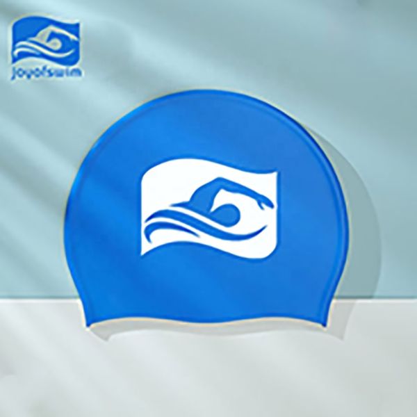 Soft Silicone Waterproof Swimming Cap Skid Resistance  8 Color Options