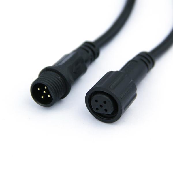 2 разъем-розетка мужчины Пин Пин 5 Пин 4 штепсельной вилки 3 соединителя электрических провода Пин водоустойчивых