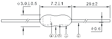 Subminiature Axial Leaded Slow Blow Pico Fuse STB 125V 250V 3x8mm