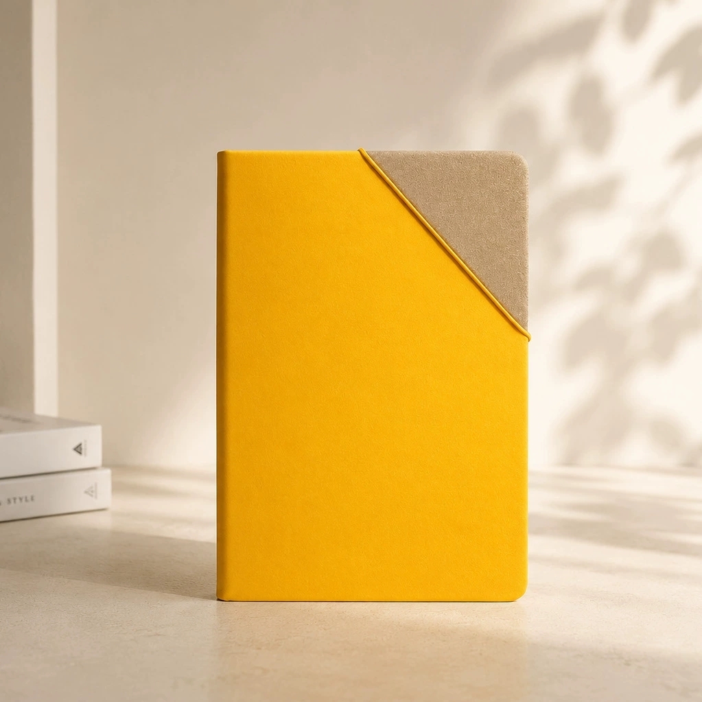 Hardcover Notebooks With Contrast Corner Design And Matching Slipcase