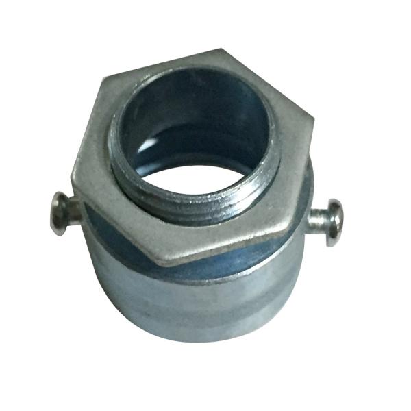 20MM Flexible Conduit Adaptor Zinc Alu Electro Galvanized With Two M4 Screws