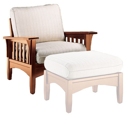 Classical Style Bedroom Hotel Lounge Leisure Chair Ottoman Customized