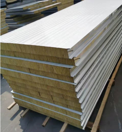 Panel de sandwich de pared ISO para materiales de construcción de villas modernas