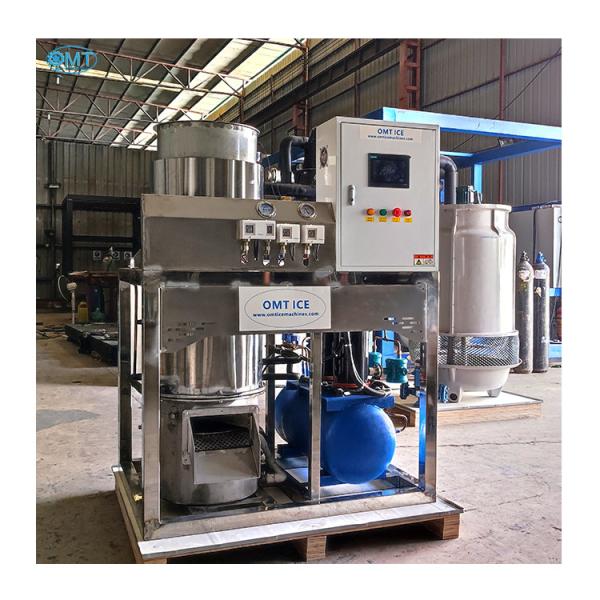 Easy Monitoring Industrial Tube Ice Machine Food Processing Tubular Ice Maker