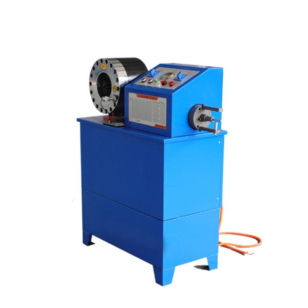 Dual Functionality Hydraulic Hose Crimping Machine with Wide Crimping Range and Comprehensive Die Set for Industrial Applications