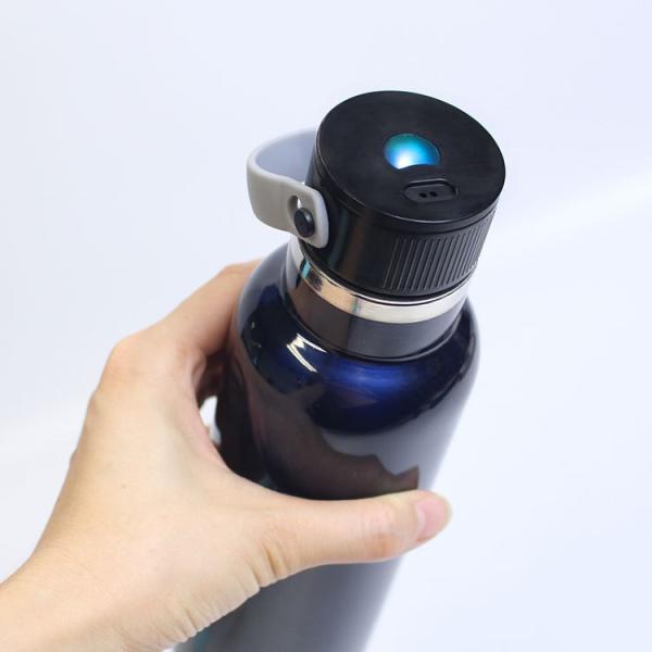 Gobelet isotherme en acier inoxydable stérilisé aux ultraviolets (UV) personnalisé, avec poignée, pour sports de plein air, bouteille à large ouverture, gobelet isotherme stérilisé par le fabricant