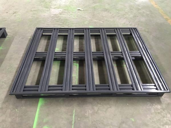 RAL Color Powder Coated 500KGS Capacity Heavy Duty Steel Pallet