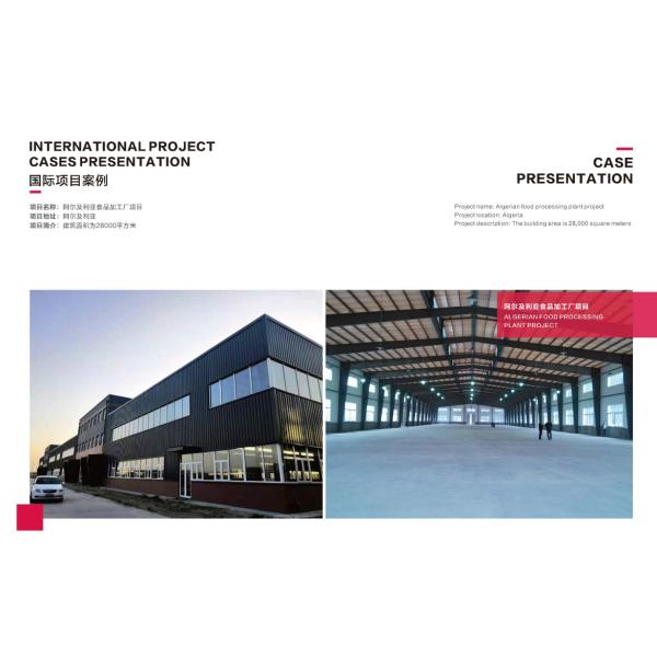 Construcción de acero ligero Casa prefabricada, Edificio industrial prefabricado Con lavabo y ducha