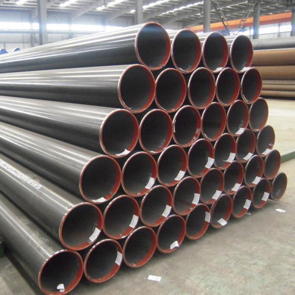 X65 Longitudinal Welded Carbon LSAW Steel Pipe for Wastewater Treatment Construction