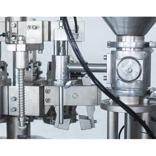 Прокатанная машина упаковки бутылки уплотнителя LTRG 60A трубки 50mm косметическая пластиковая