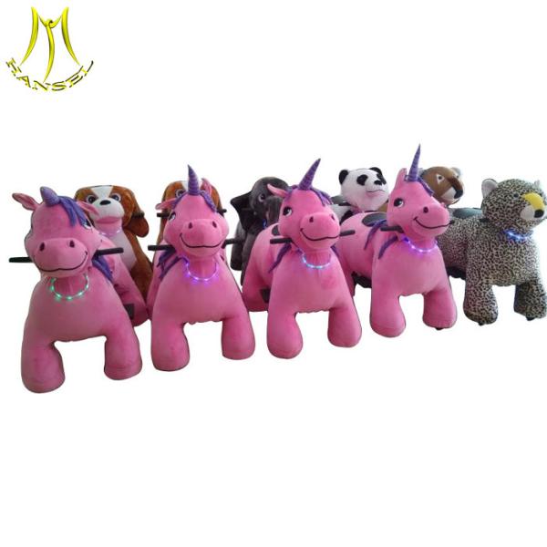 Hansel coin operated animal joy rides bicycle frame for motorized bike animal