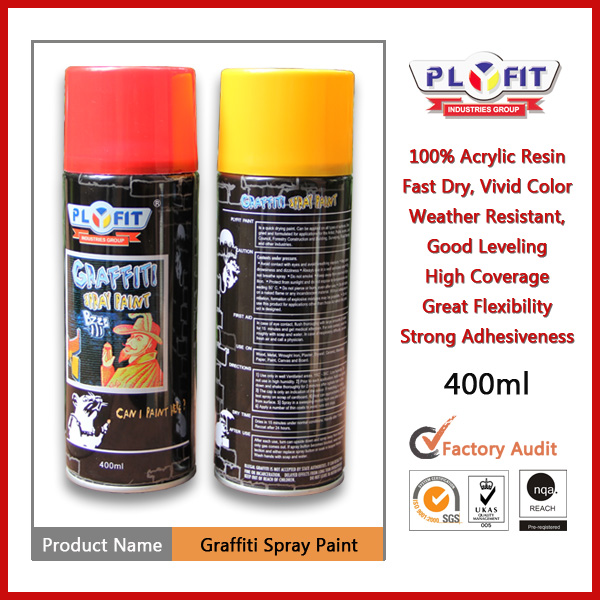 Краска для пульверизатора аэрозоля художника ROHS Eco дружелюбная для поверхности древесины/металла