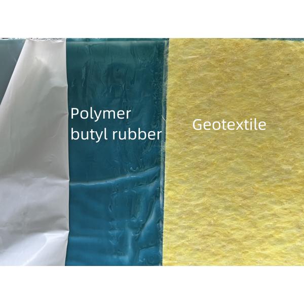 Polymère butyle composite auto-adhésif rouleau imperméable Dernière matière enroulée imperméable