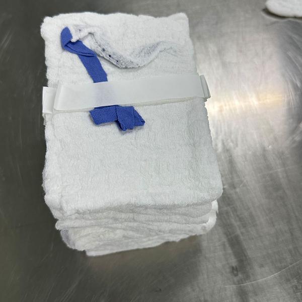 Medical Washed Consumable Sterile Gauze Swab Abdominal Pads with Blue Tape Surgical Lap Sponge Absorbent Swab