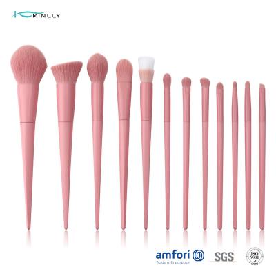 Escova sintética da composição do cabelo da cara 12pcs ISO9001