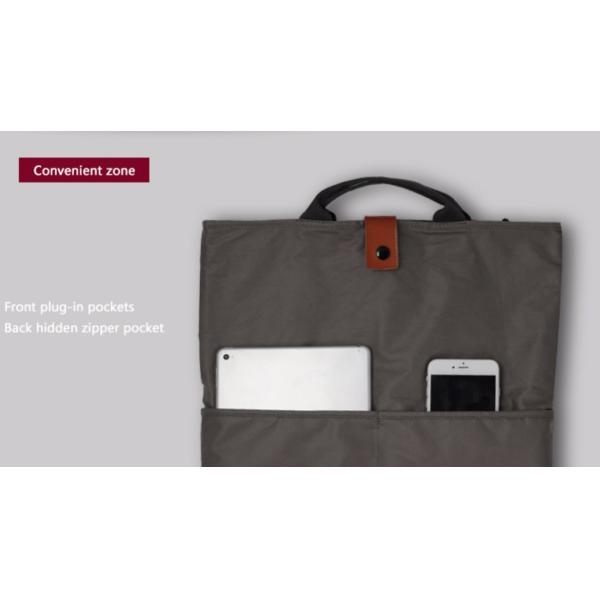 Спрятанный рукав ноутбука плечевого ремня кладет случай в мешки складные 40X29.5X6.5cm рукава ноутбука тетради