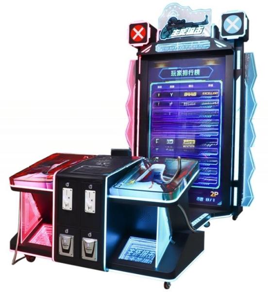 Two Players Arcade Shooting Game Machine With Luxury Appearance
