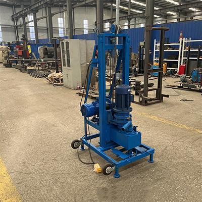 Electric Motor Diesel Water Well Drilling Rig Machine