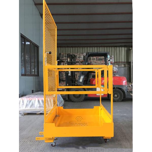 Alloy Steel Q235 Buildings Fold Down Forklift Maintenance Platform 300kg
