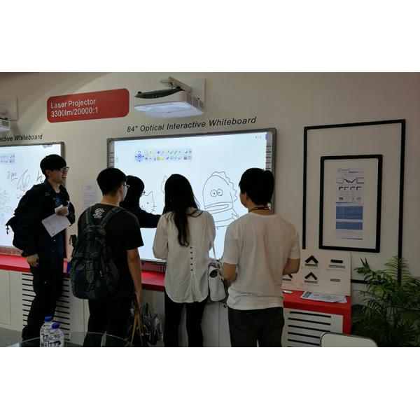 20 Touch Point Interactive Whiteboard 16 9 Aspect Ratio for B2B Collaboration and Learning
