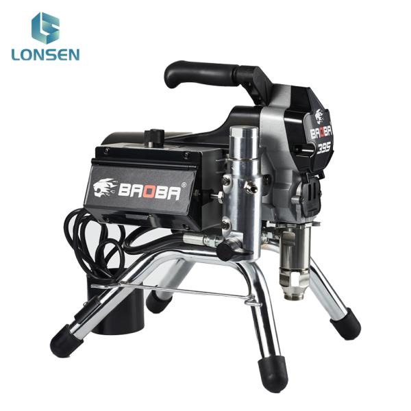 Home Decoration Construction Site Spraying Electric Piston Airless Paint Spraying Machine with High Operating Efficiency