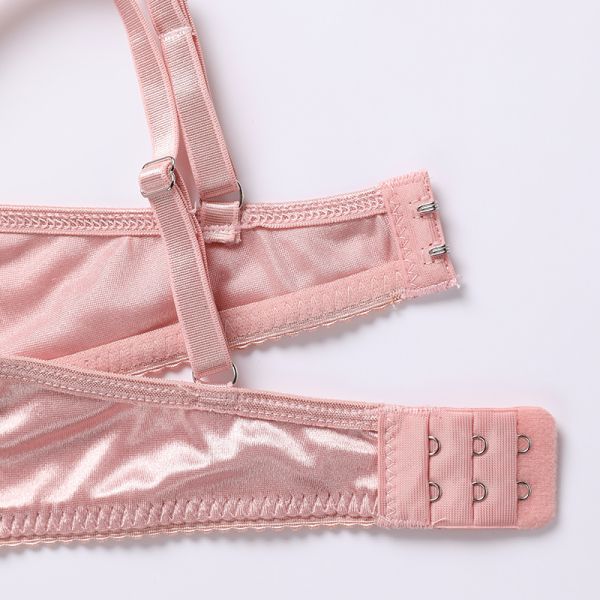 Women Bra Sexy Girl Three-piece Underwear Set Exquisite Bow S M L Breathable Plus Size Comfortable Briefs Ladies Bra
