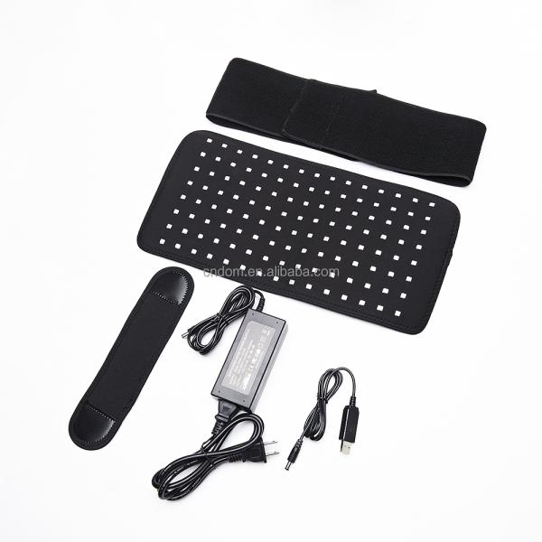 AC110-240V Input Voltage Red and Infrared Light Therapy Belt with 120pcs LED 105pcs LED