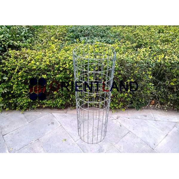 4.0mm Hot Dip Galvanized Garden Gabion Pillars