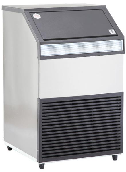 700W Ice Cube Making Machine Commercial Water Cooled 90kg / 24h
