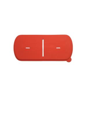 46gram Custom Made Baby Goods Silicone Food Mold With Size Is 13.5*6.3cm And Weight Is 60 Gram Red Colour