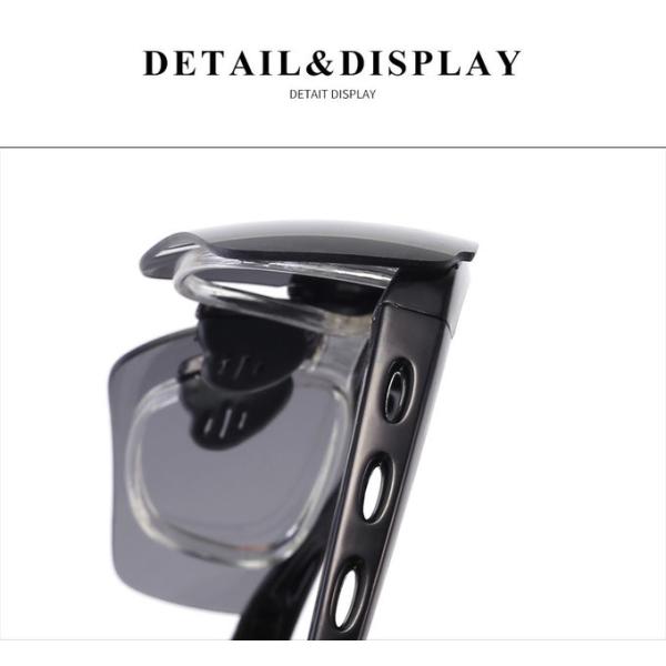 Windproof BSCI 134MM Rimless Sports Sunglasses 5 Lens Polarized Cycling