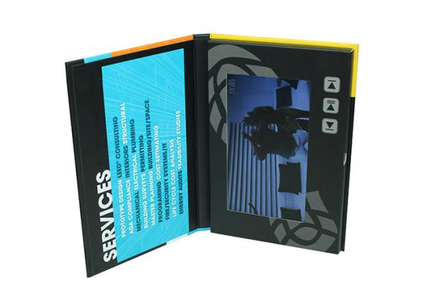 Fashional Promotion Gifts Lcd Video Greeting Card With Screen And Speaker
