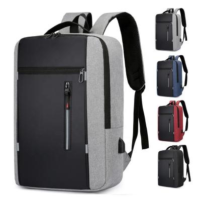 Sacs à main en gros Hommes multi-fonctionnels ordinateur informatique imperméable à l'eau sac à dos de l'école sac à dos ordinateur portable sac à dos USB