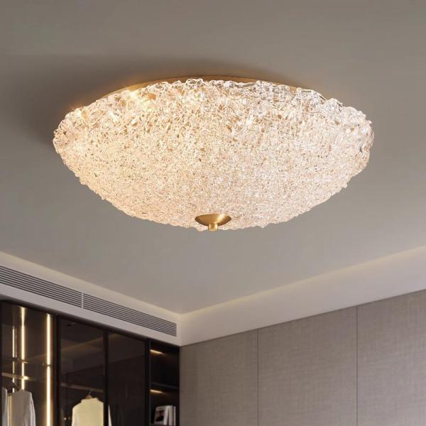 JYLIGHTING de haute qualité nouvelle lampe de lustre décorative Tassel éclairage corps en cristal avec base en acier inoxydable pour salon restaurant hôtel LED plafond lumière