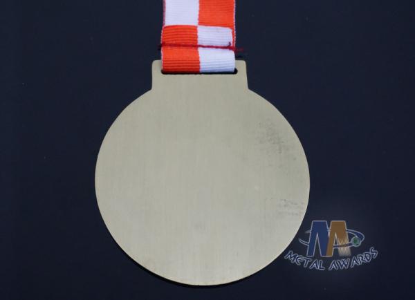 Horse Design Custom Medal Maker , Gold Award Medal For Races Environmental Friendly