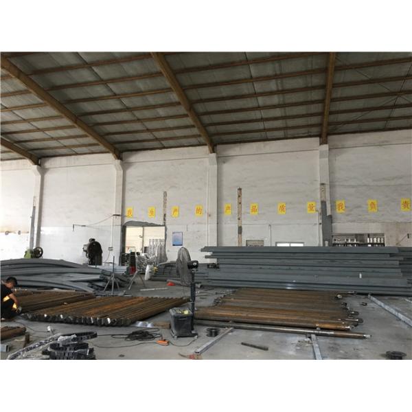 Permanent Building Big Membrane Steel Shade Structure For 130x200 Feet Basketball Court