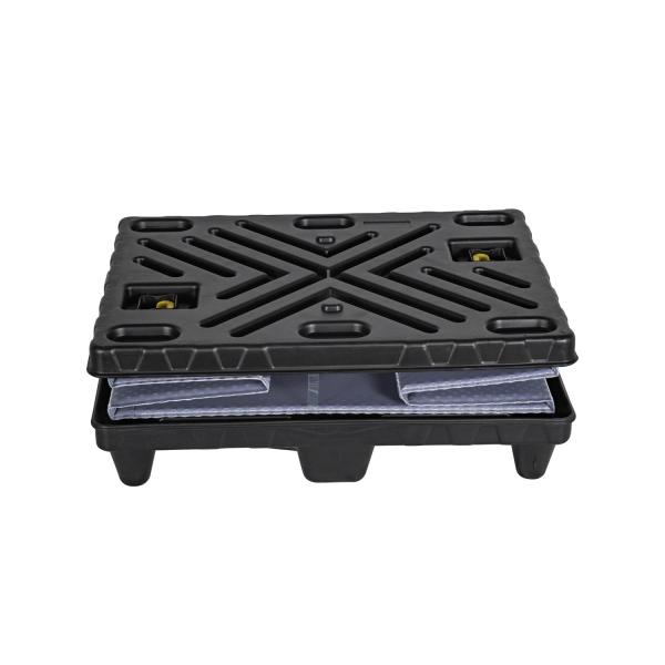 Custom Heavy Duty Auto Pack Plastic Pallet Box for Cargo Storage Automotive Packaging