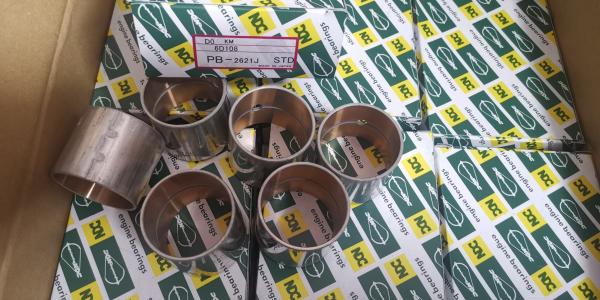 6D108 6D125 NDC Engine Bearings Diesel Main Con Rod Bearing STD For KOMATSU Excavator Spare Parts