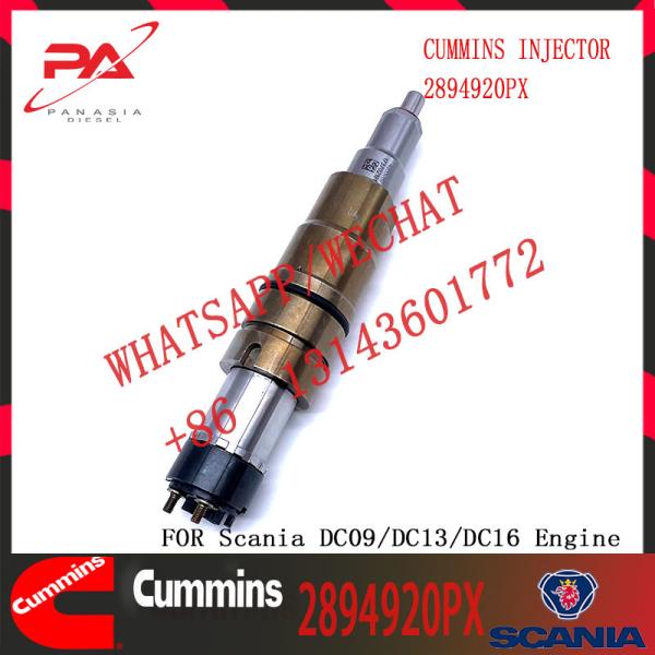Горяч-продажа нового дизельного инжектора топлива 2894920PX коллектора системы впрыска топлива 2894920