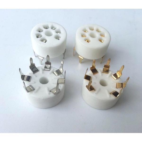 PCB Mount 7pin B7G Ceramic Vacuum Tube Sockets for 6Z4/EAA91/EC92/6J1/6J2